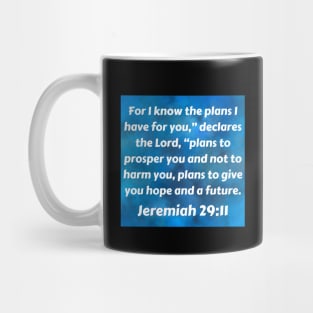 Bible Verse Jeremiah 29:11 Mug